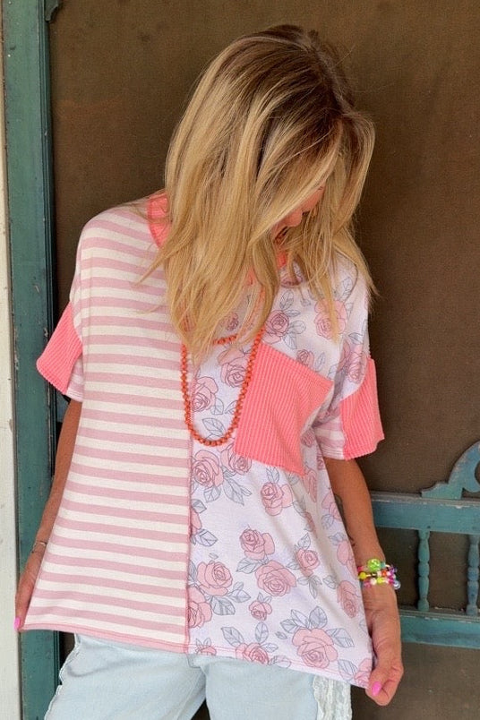 Bubblegum Bloom Casual Top