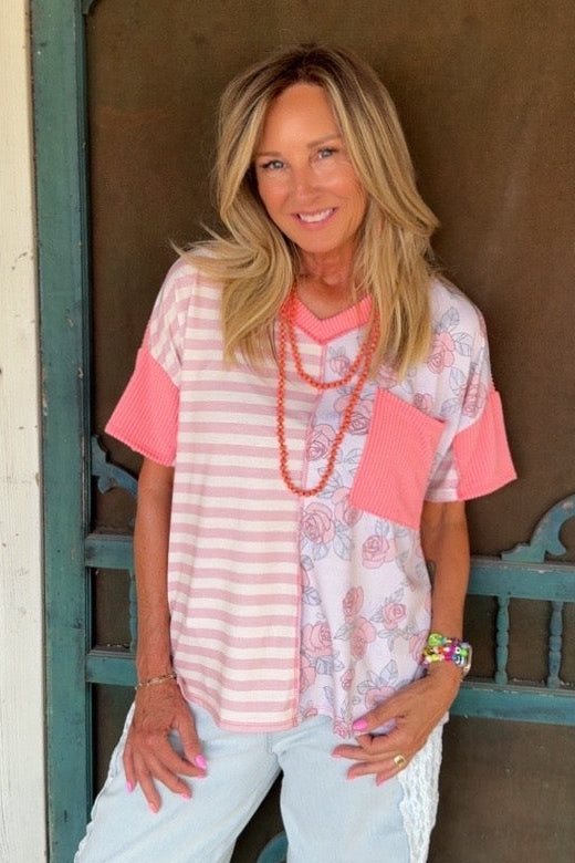 Bubblegum Bloom Casual Top
