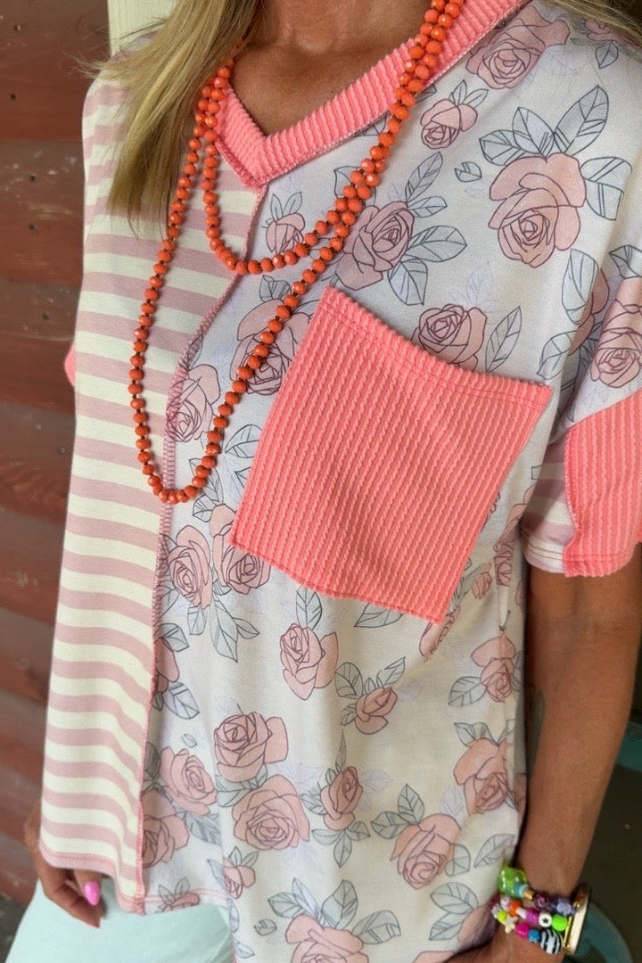 Bubblegum Bloom Casual Top