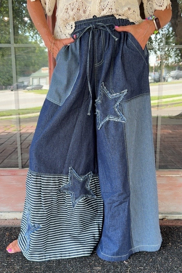 Freedom Stride Wide Leg Jeans