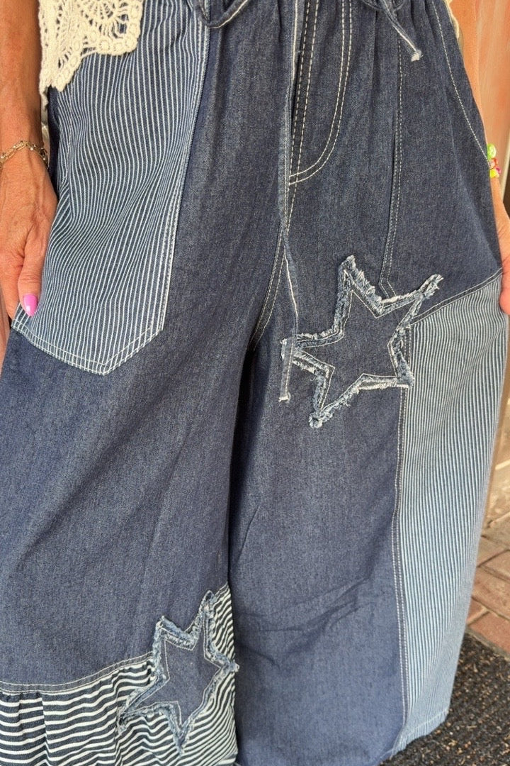 Freedom Stride Wide Leg Jeans