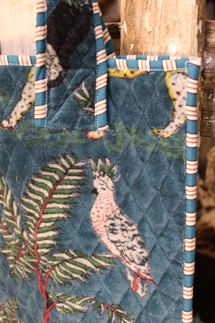 Tropical Teal Tote Bag