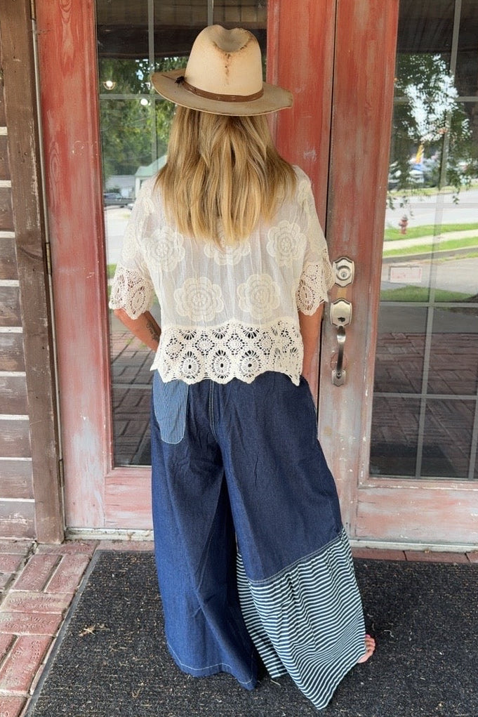 Meadow Blossom Cotton Top