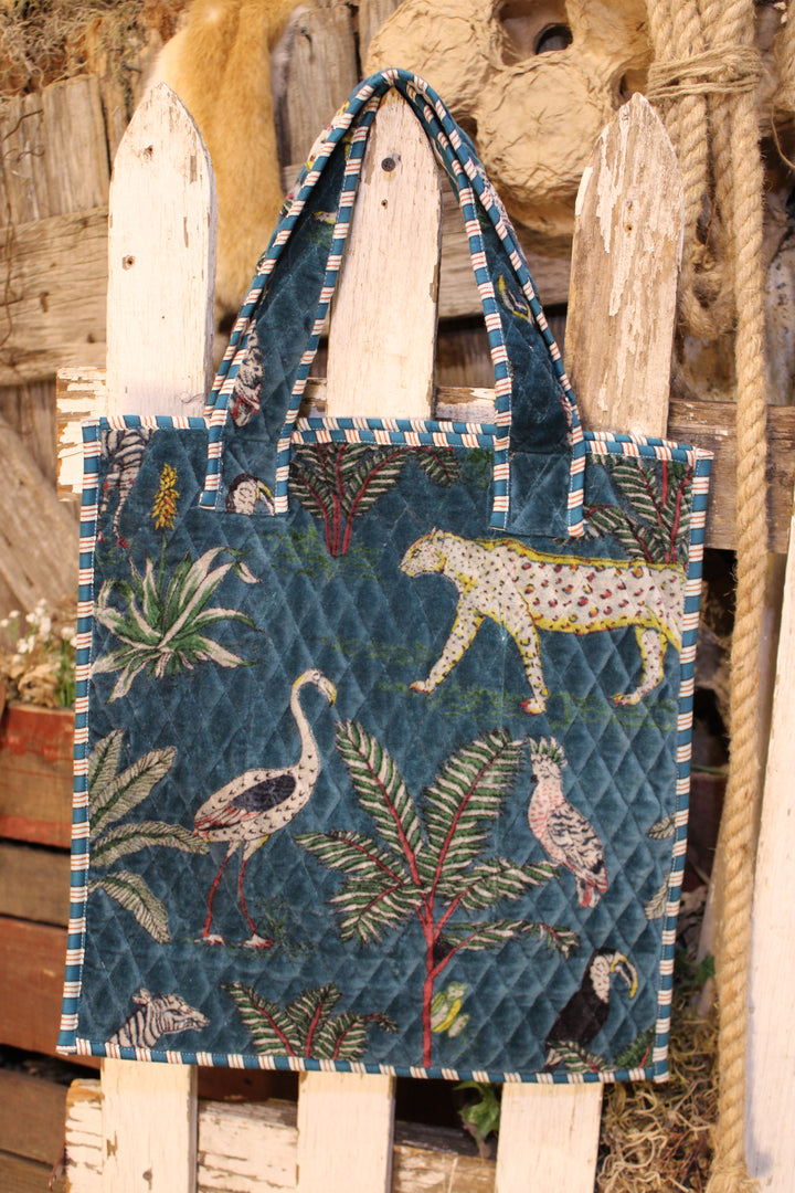 Tropical Teal Tote Bag