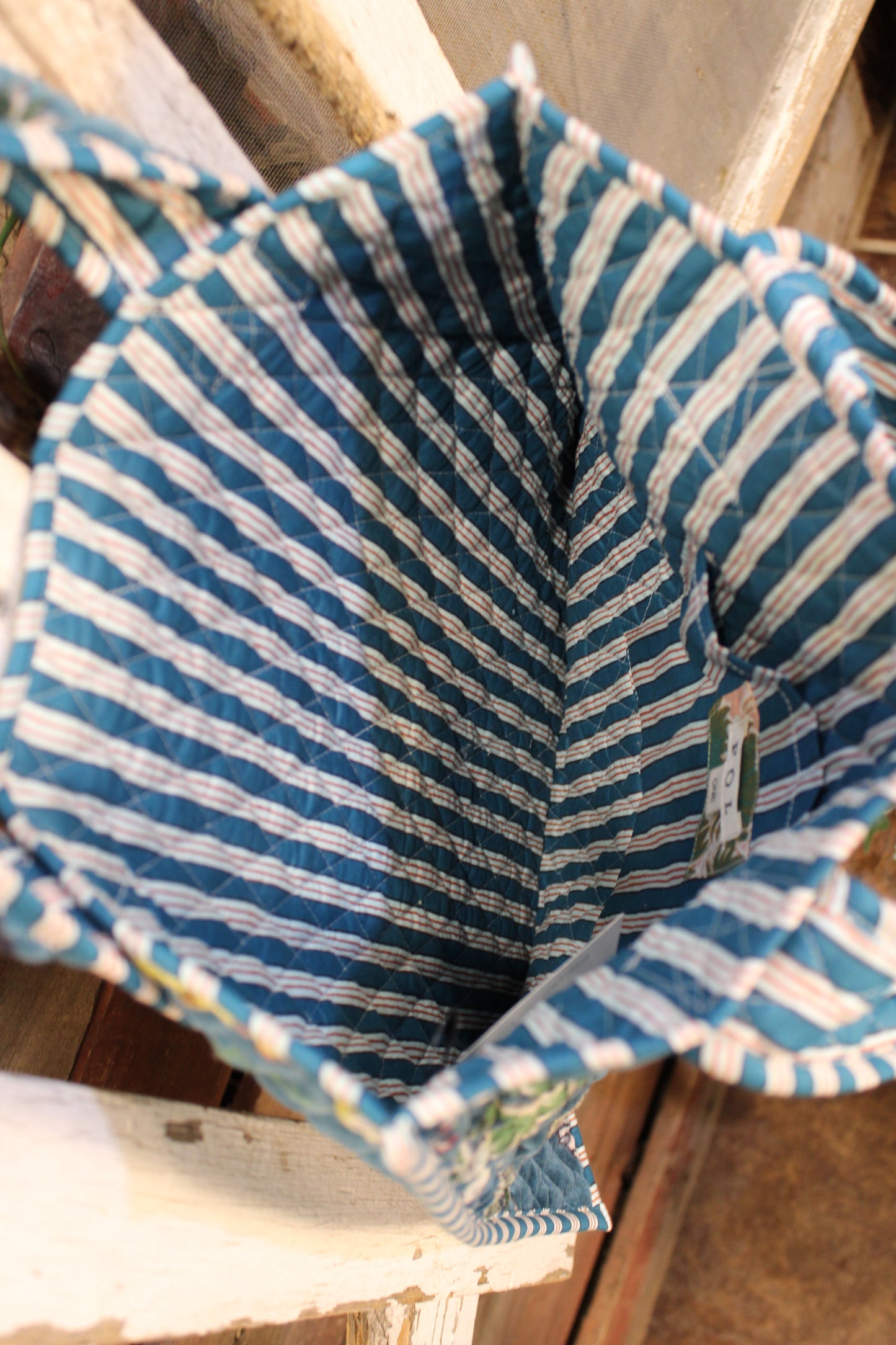 Tropical Teal Tote Bag