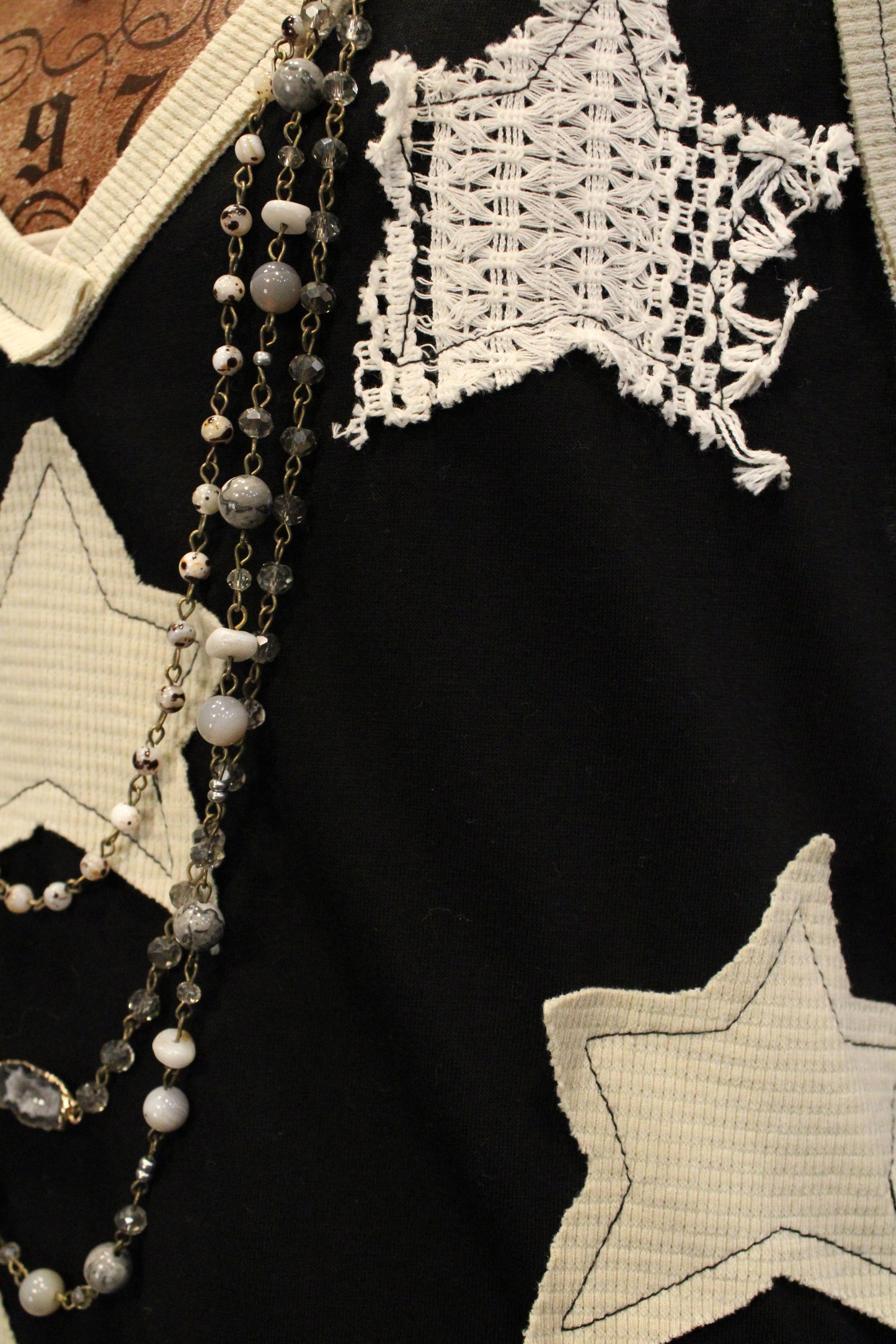 Cream Constellation Tank