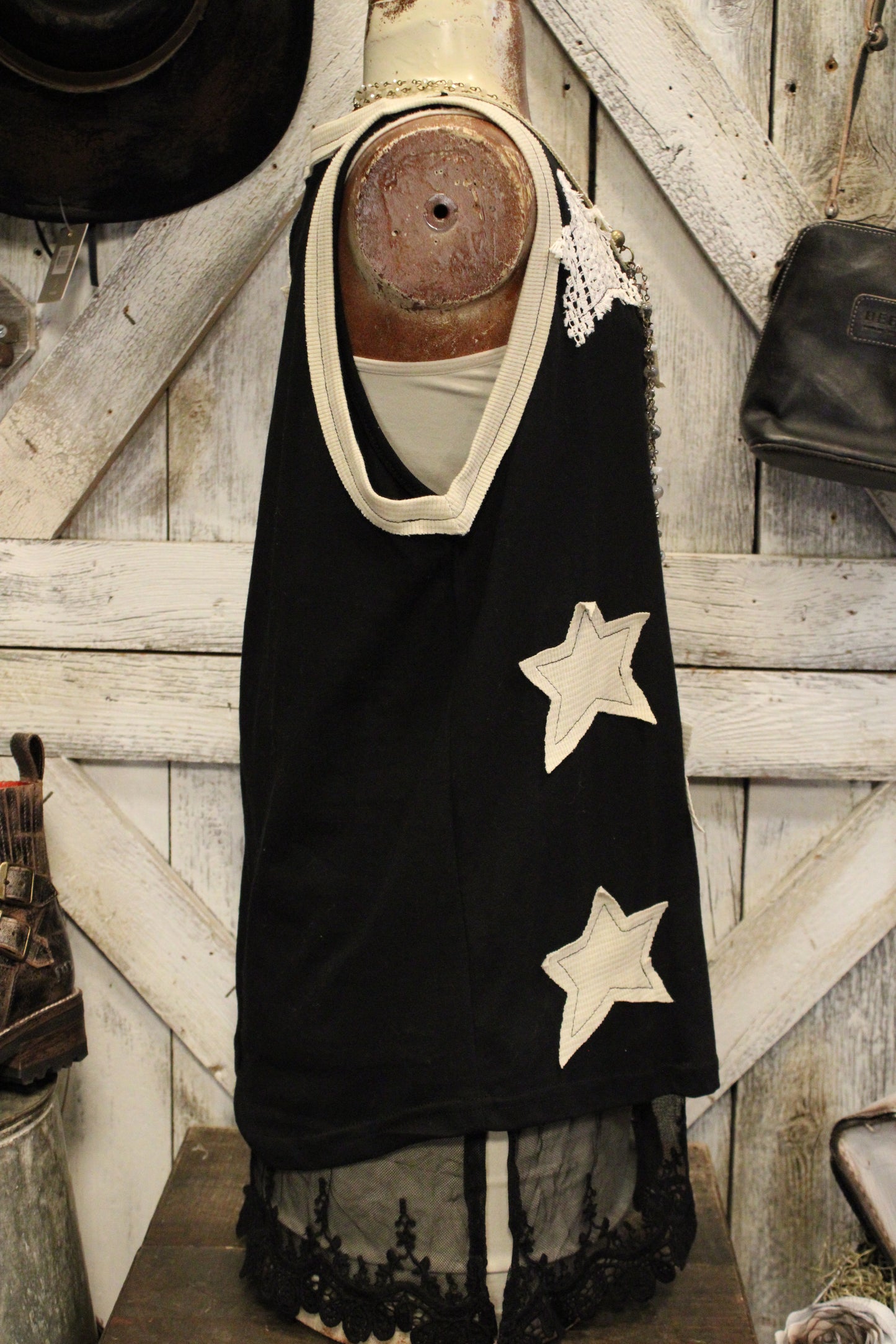 Cream Constellation Tank