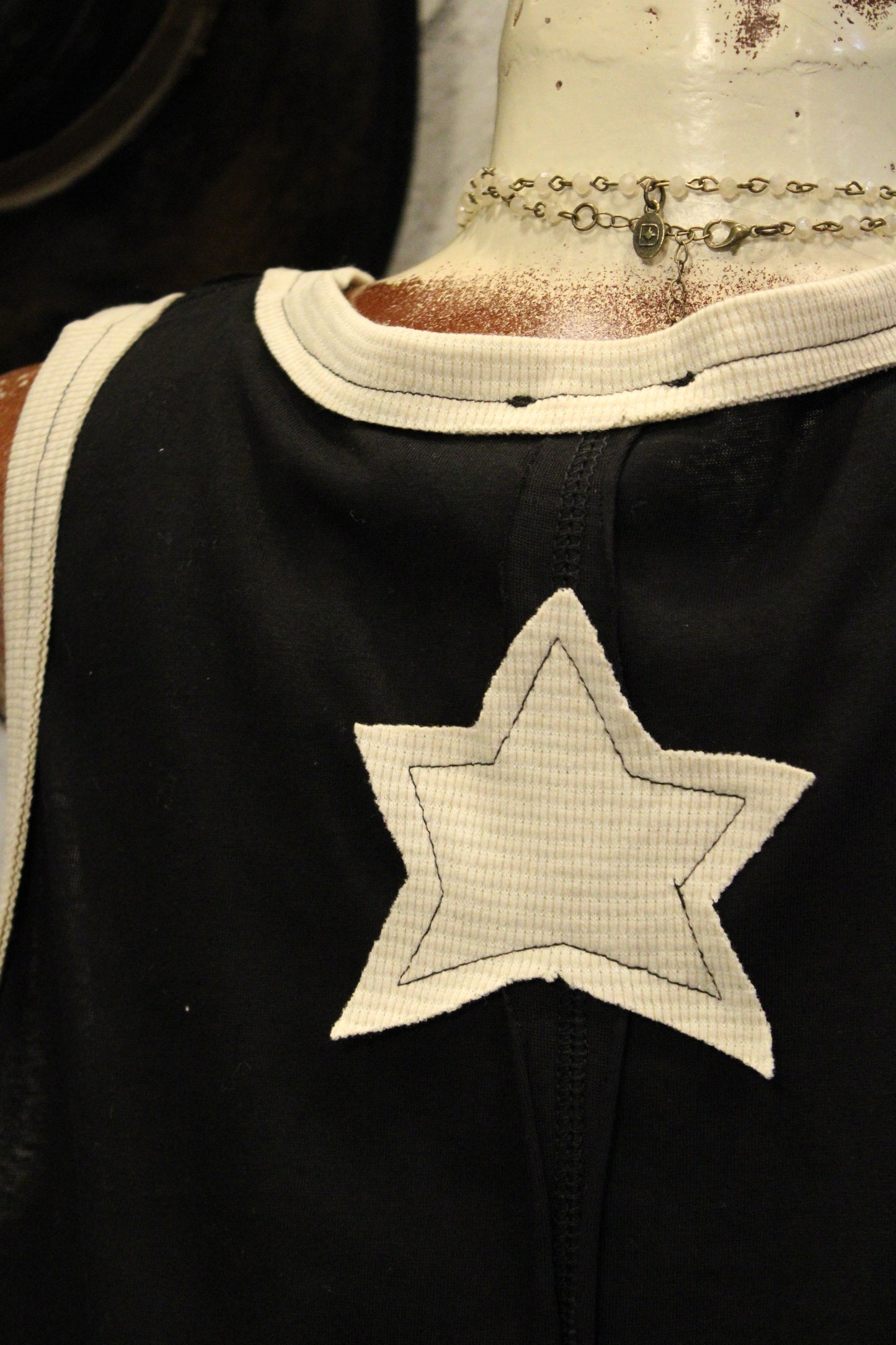 Cream Constellation Tank