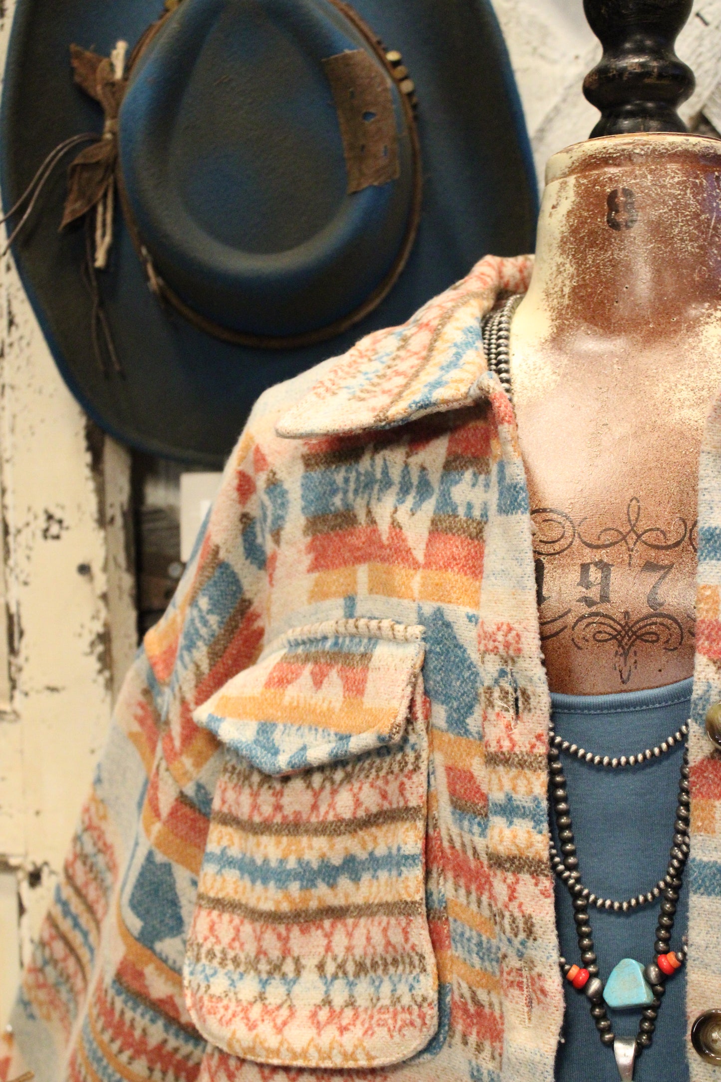 Aztec Canyon Comfort Shacket