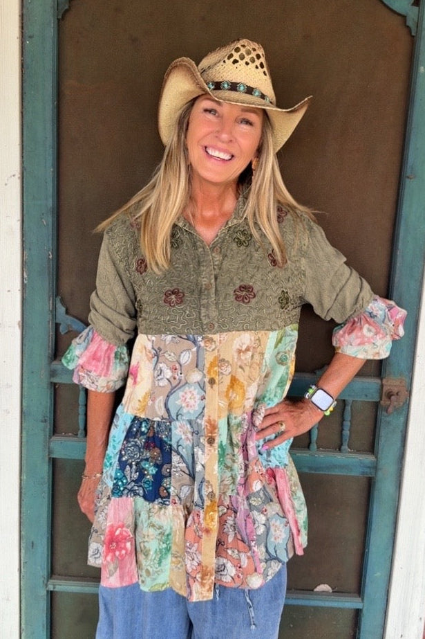 Get Your Groove On Gravel Tunic