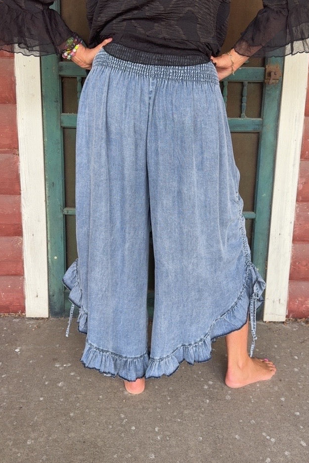 Cloverfield Blue Bloomer Pants