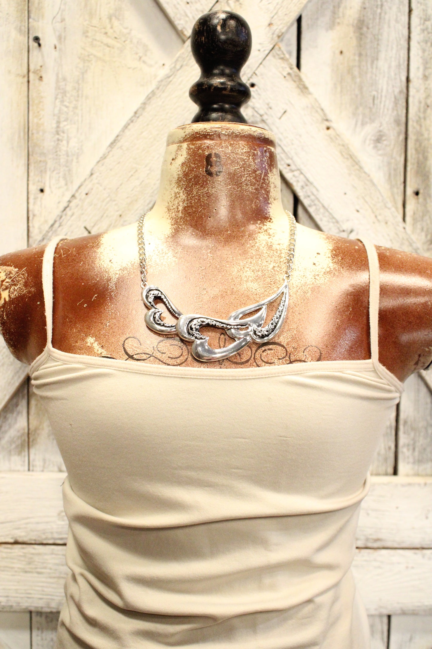 Endless Love Silver Necklace