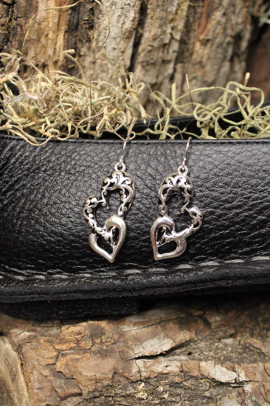 Endless Love Silver Earrings
