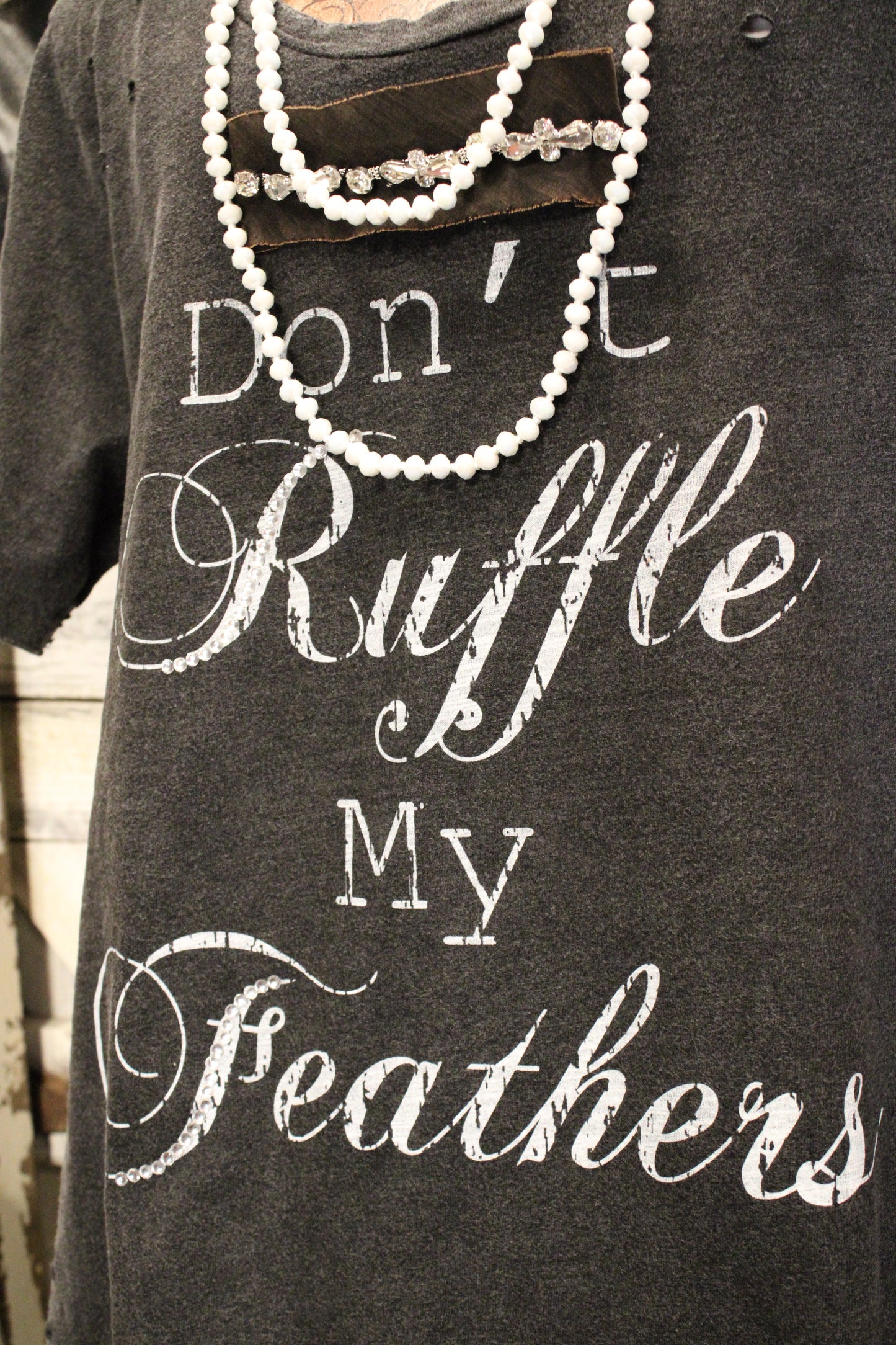 Don't Ruffle My Feathers Tunic