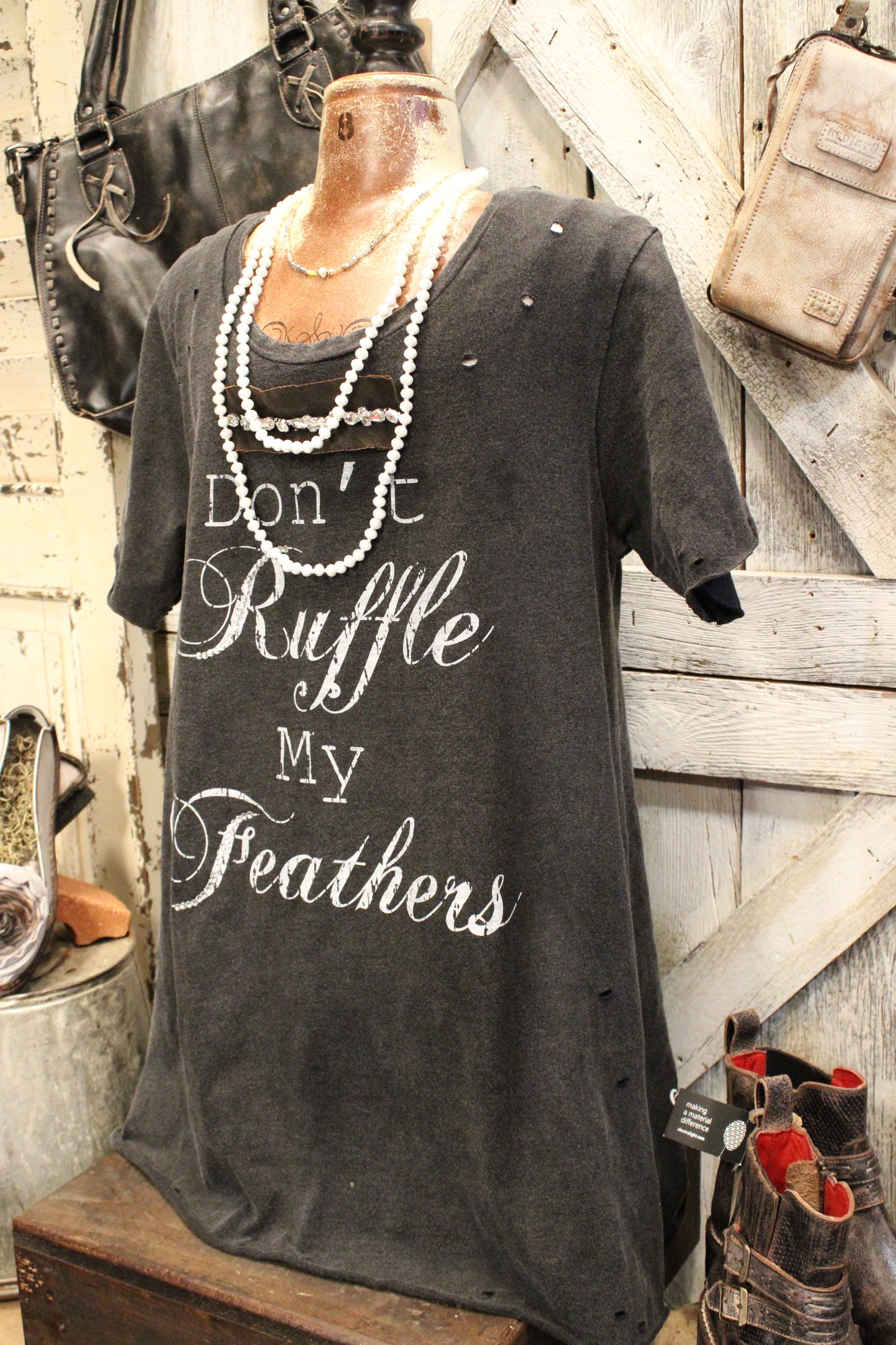Don't Ruffle My Feathers Tunic
