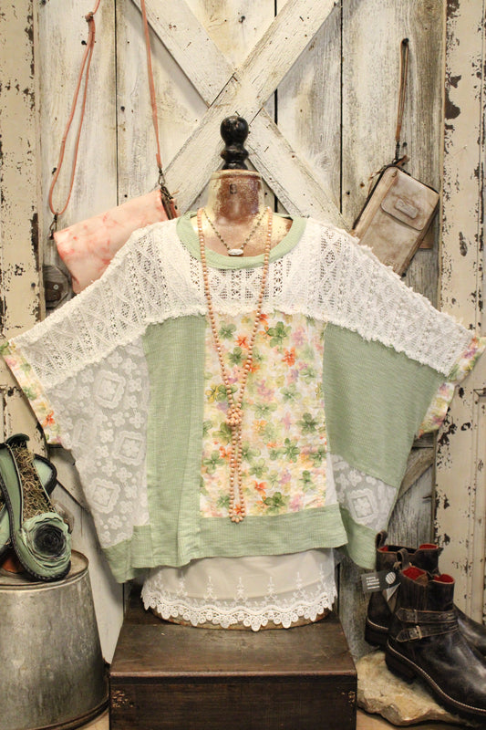 Petals And Lace Garden Top