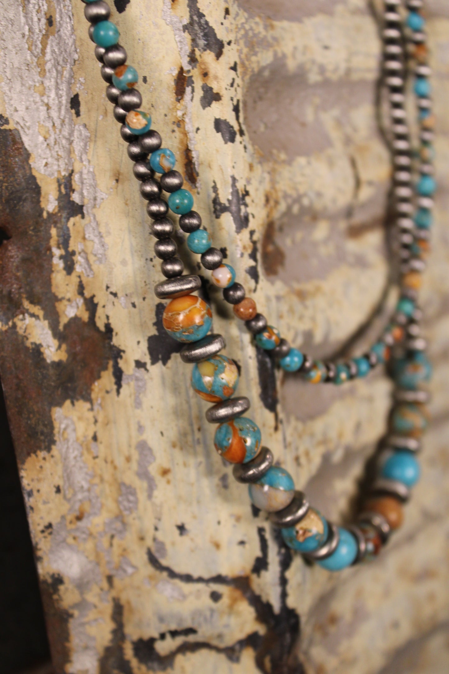 Rust and River Layered Necklace