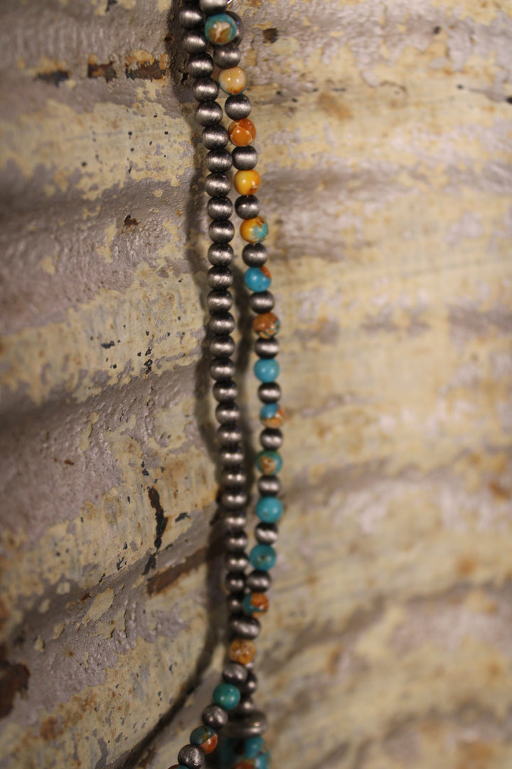 Rust and River Layered Necklace