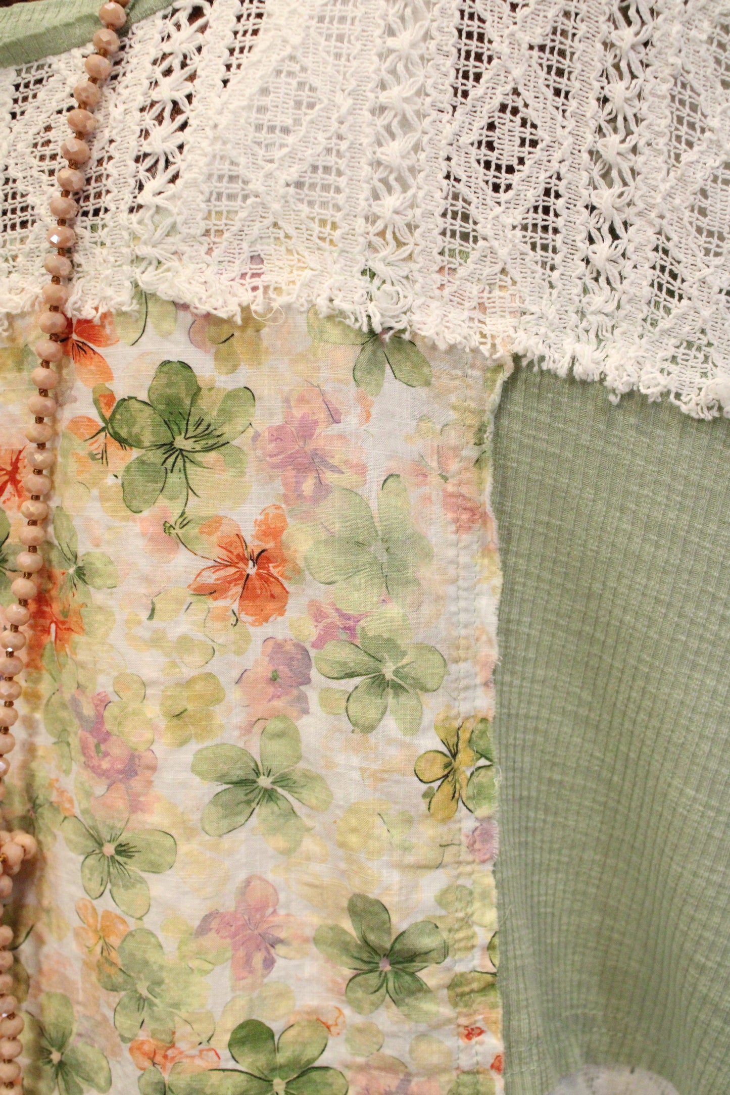 Petals And Lace Garden Top