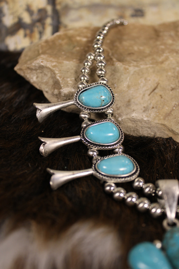 Desert Queen Crescent Necklace
