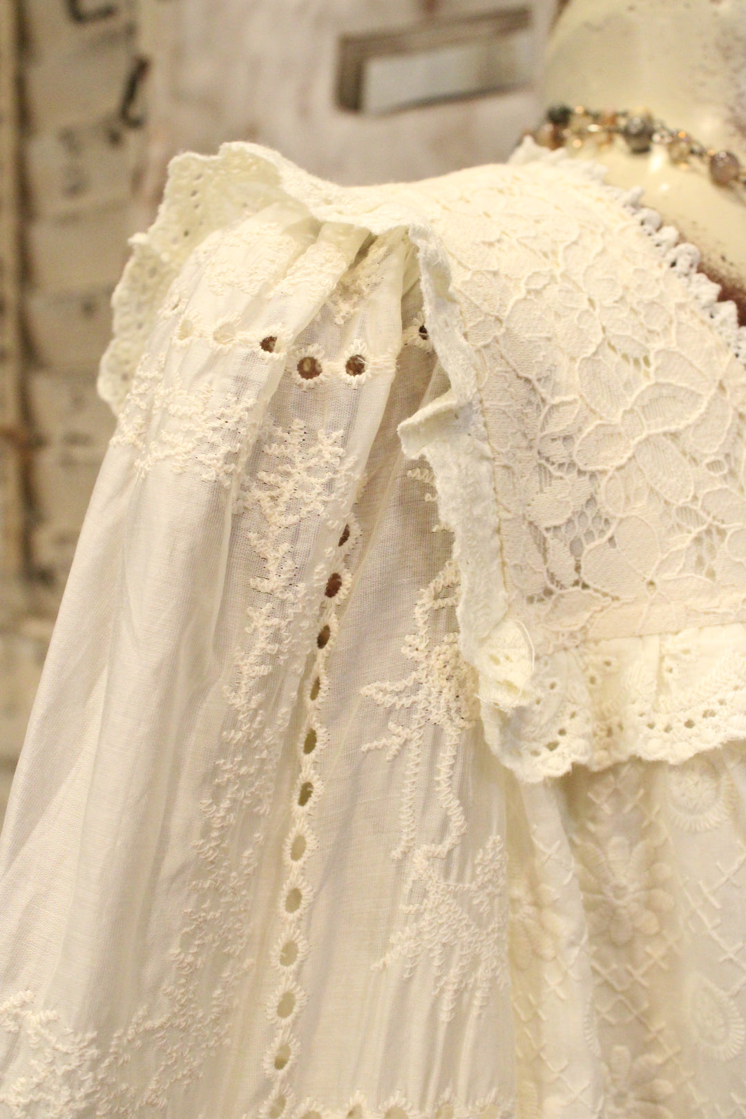 Ivory Grace Lace Top