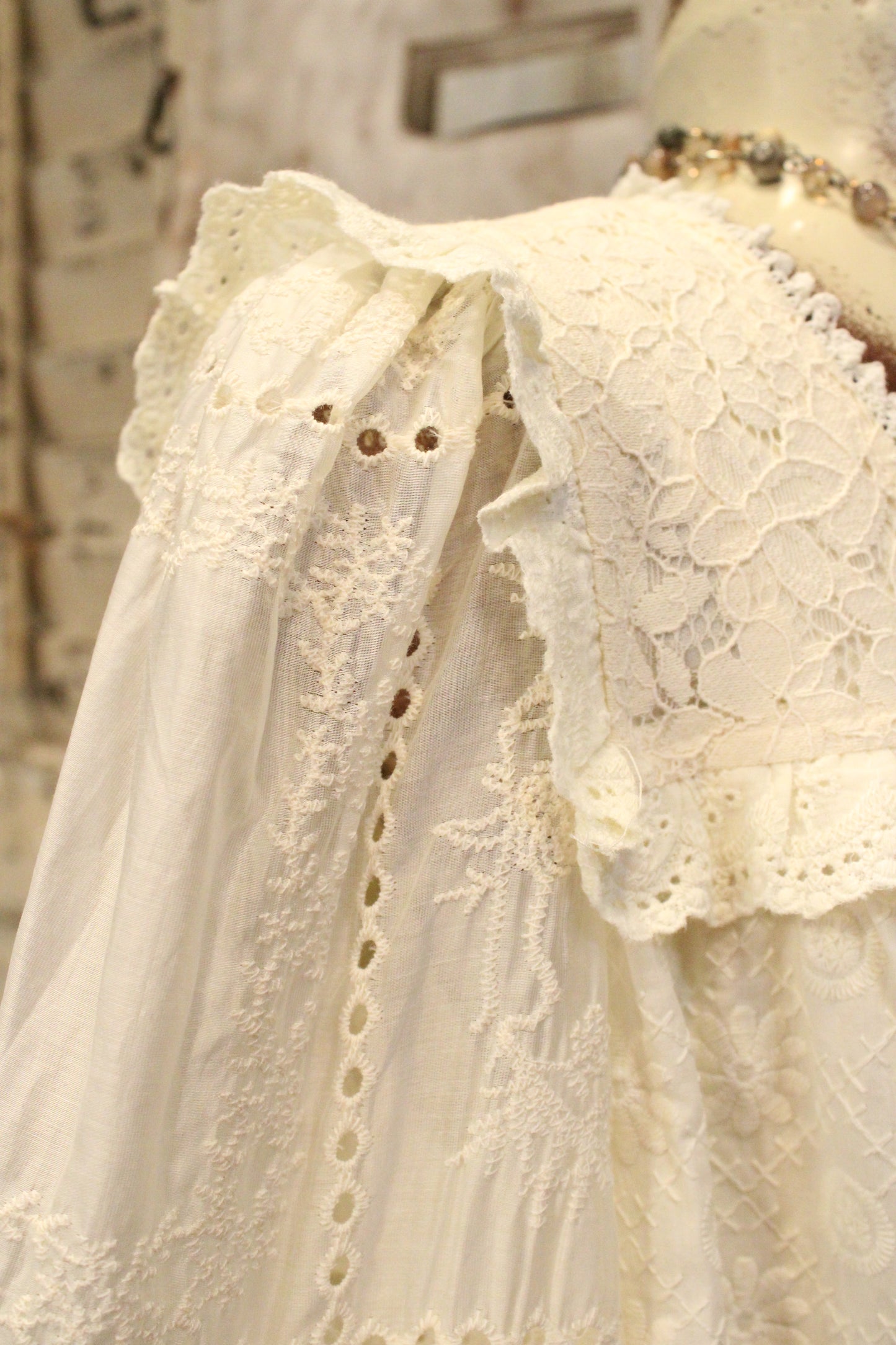 Ivory Grace Lace Top