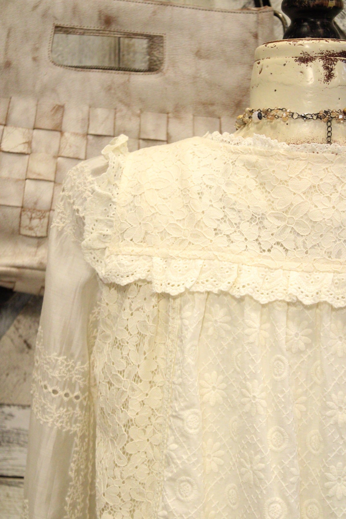 Ivory Grace Lace Top