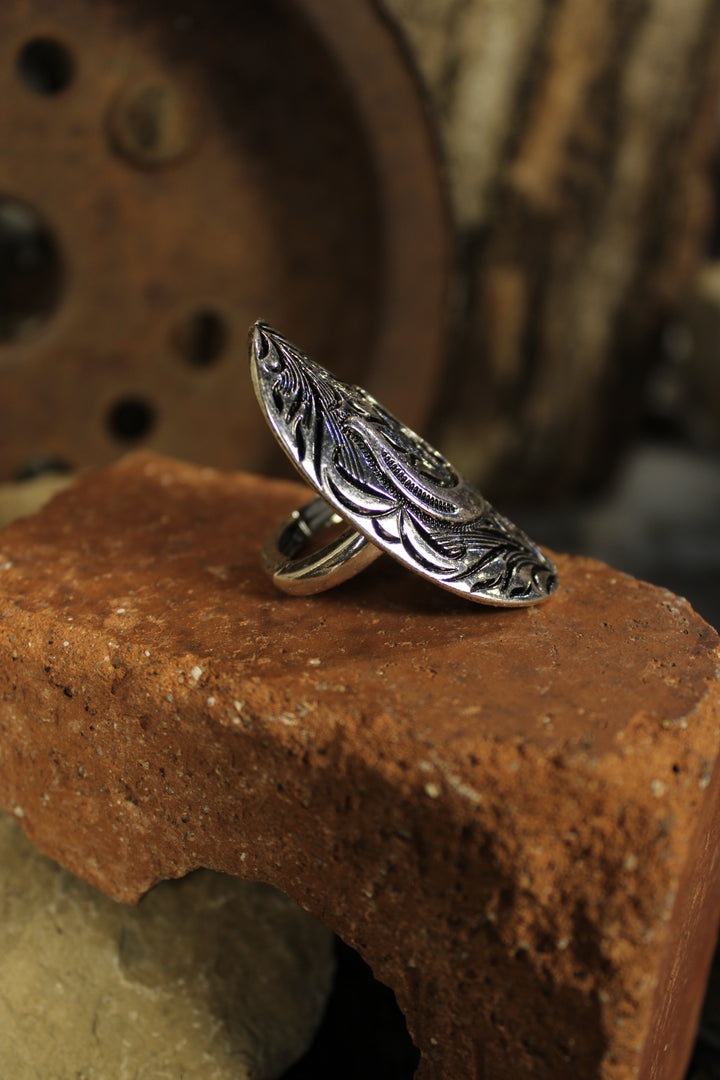 Lucky Charm Silver Ring