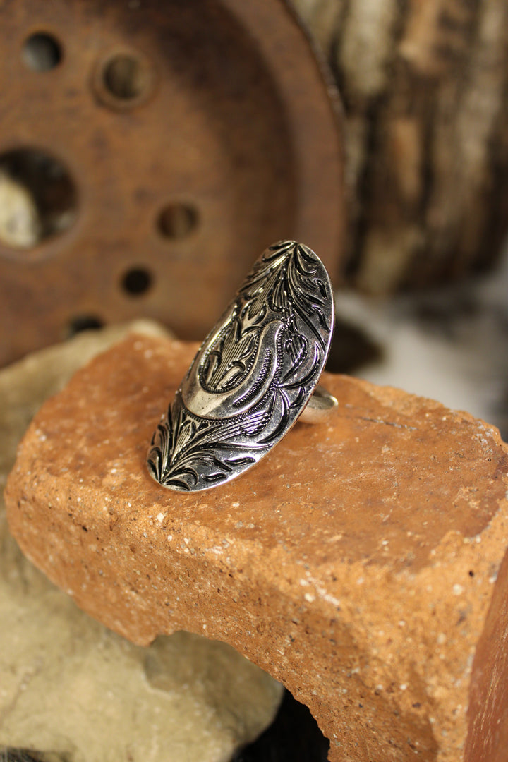 Lucky Charm Silver Ring