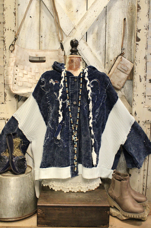 Bluebell Hooded Corduroy Jacket