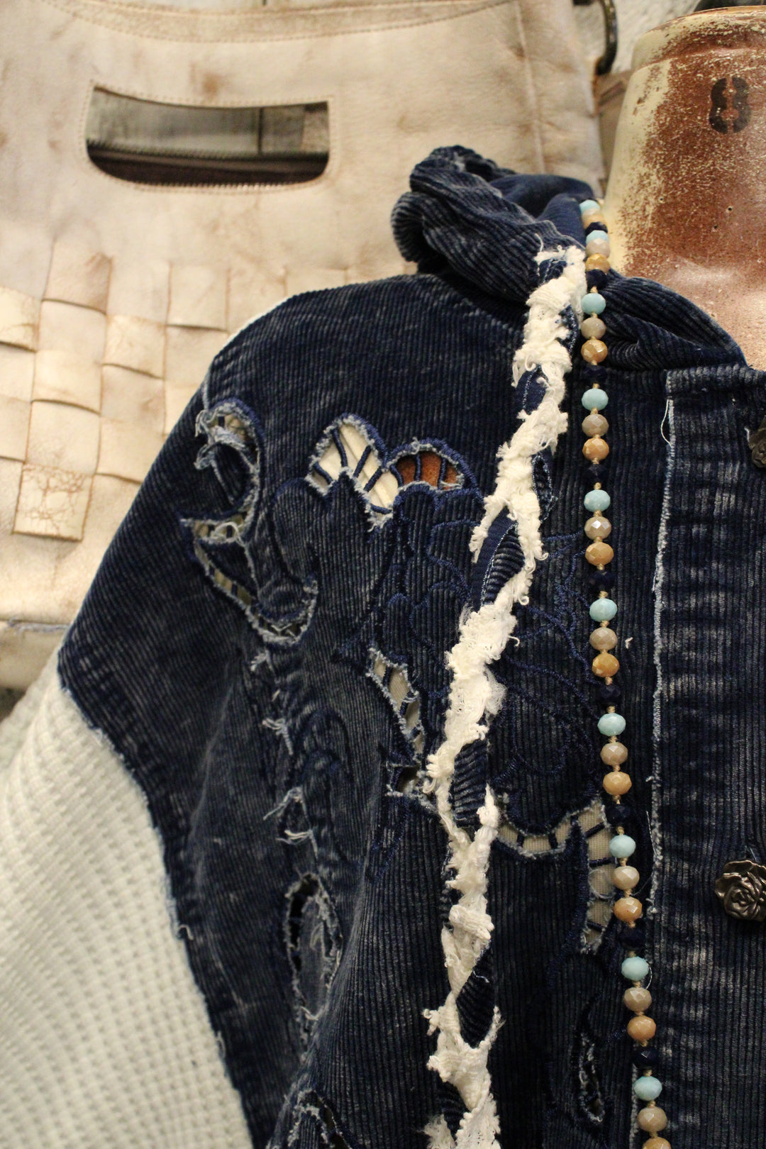 Bluebell Hooded Corduroy Jacket