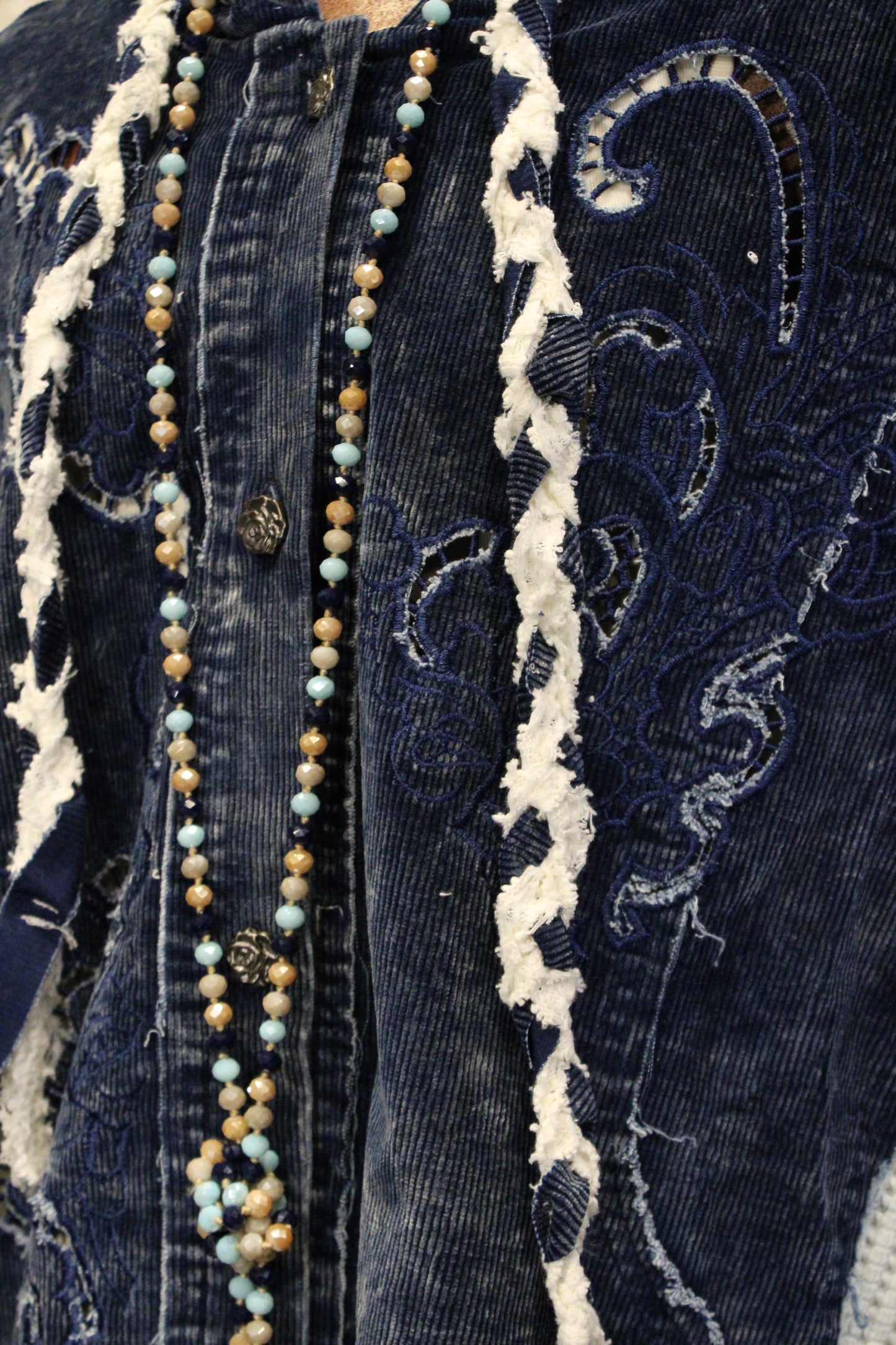 Bluebell Hooded Corduroy Jacket