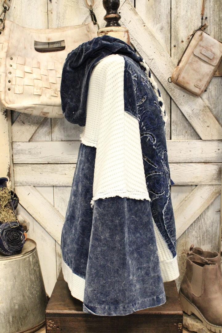 Bluebell Hooded Corduroy Jacket