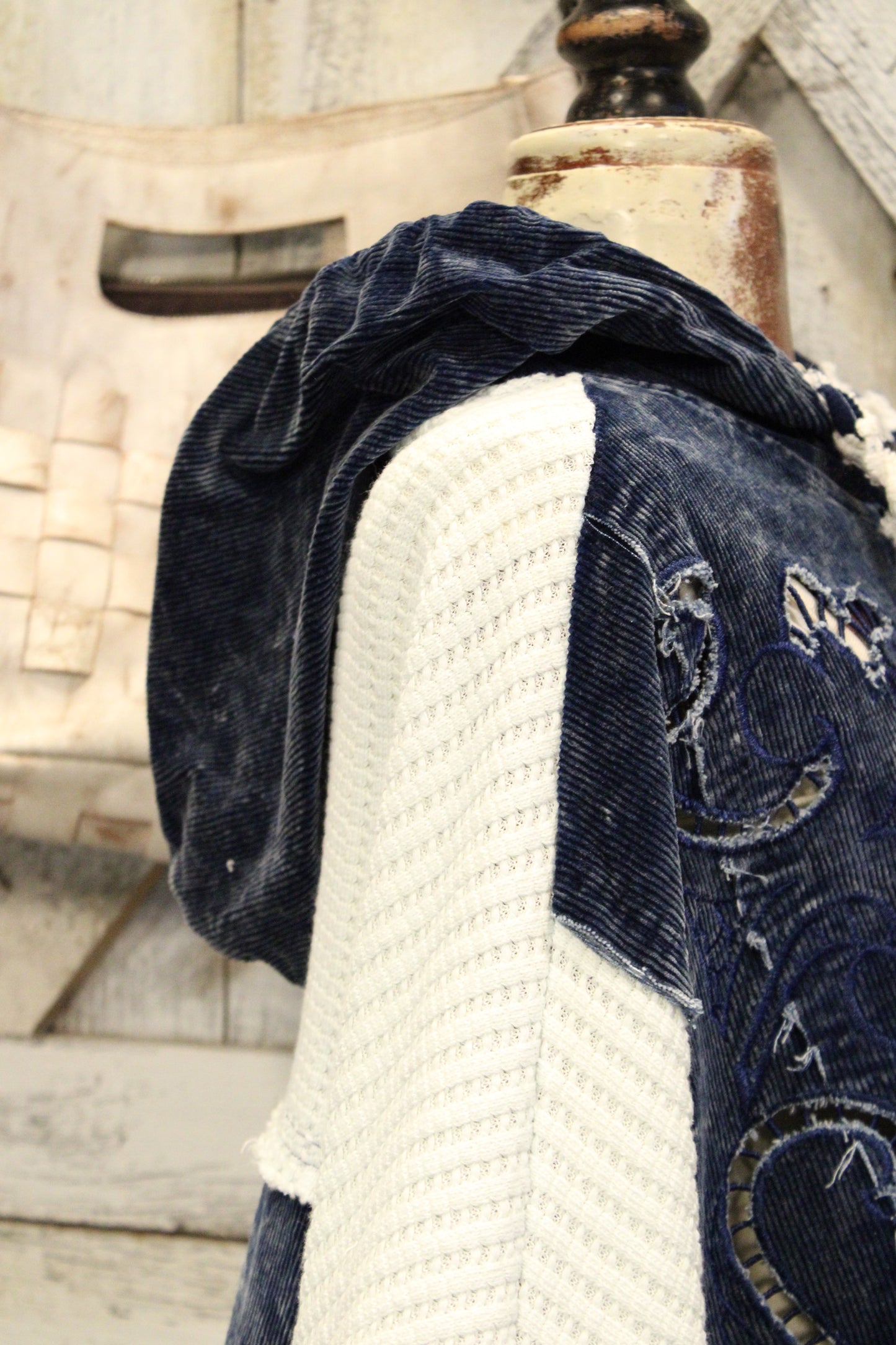 Bluebell Hooded Corduroy Jacket