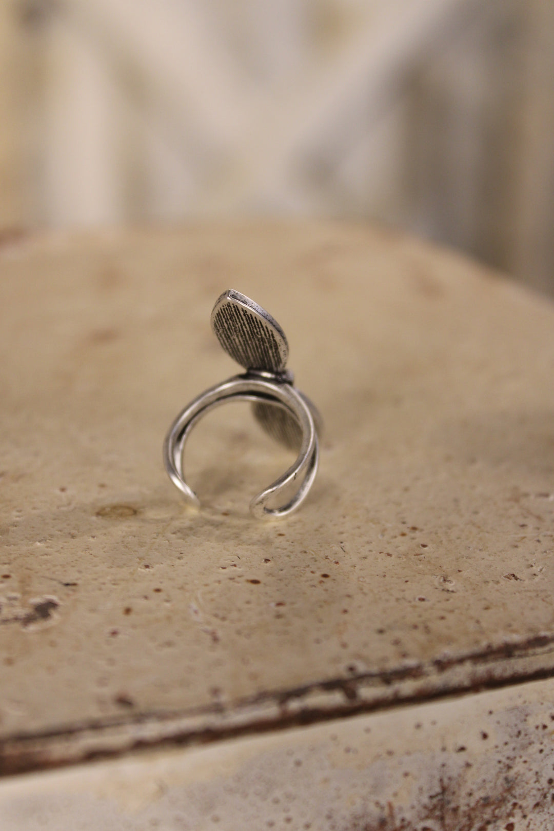 Teal Elegance Marquise Ring