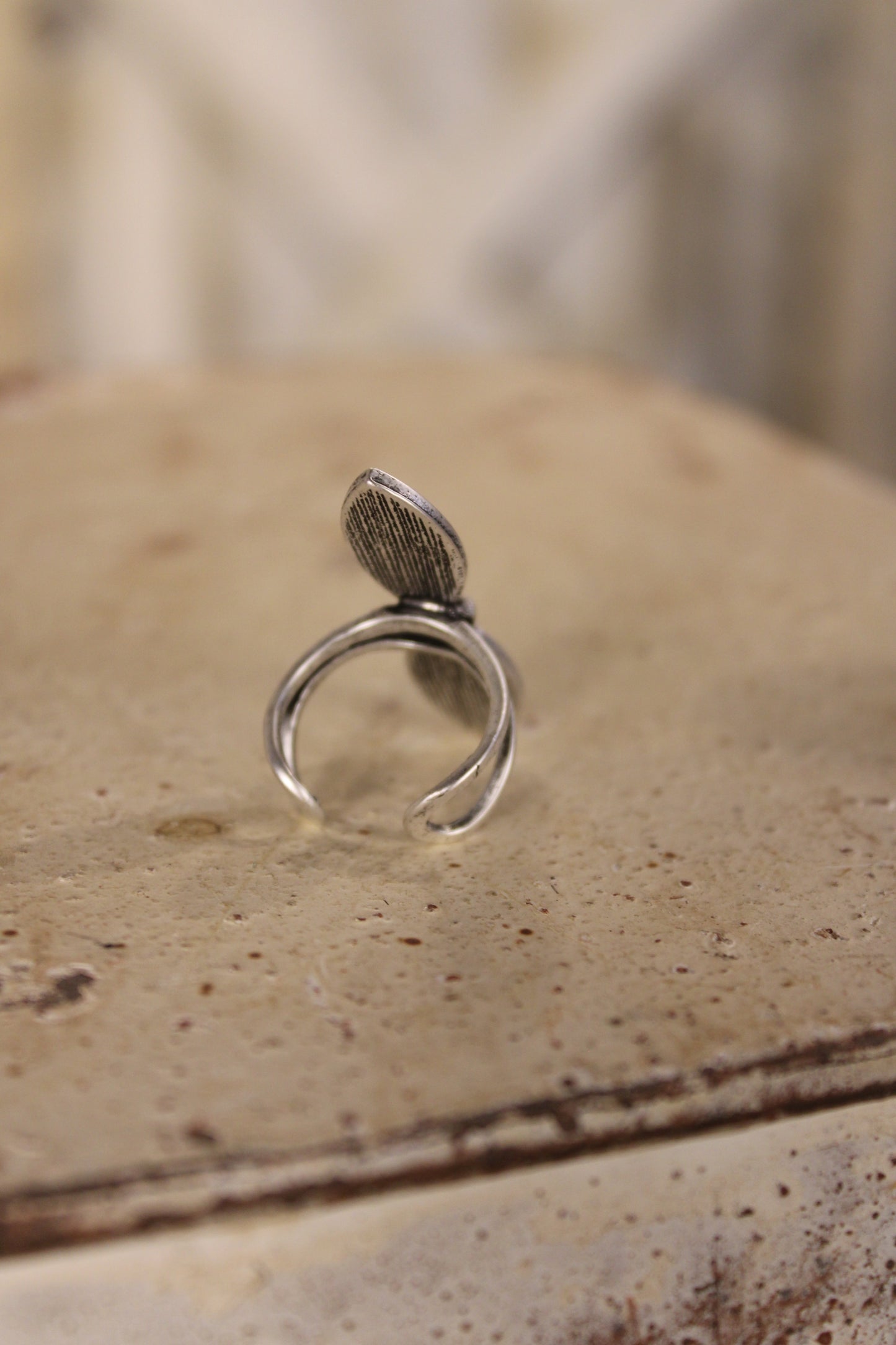 Teal Elegance Marquise Ring