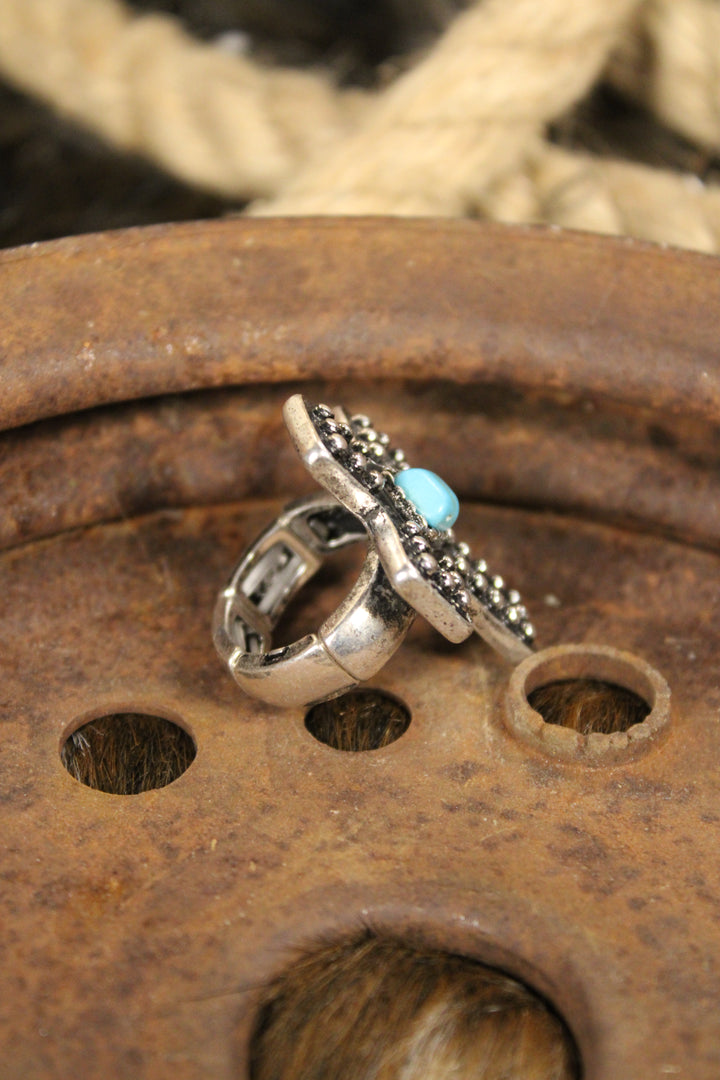 Rustic Relic Cross Ring