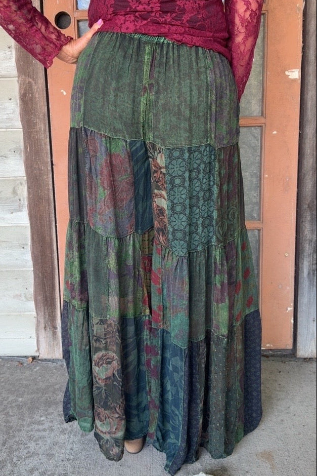 Patchwork Meadow Basil Pants