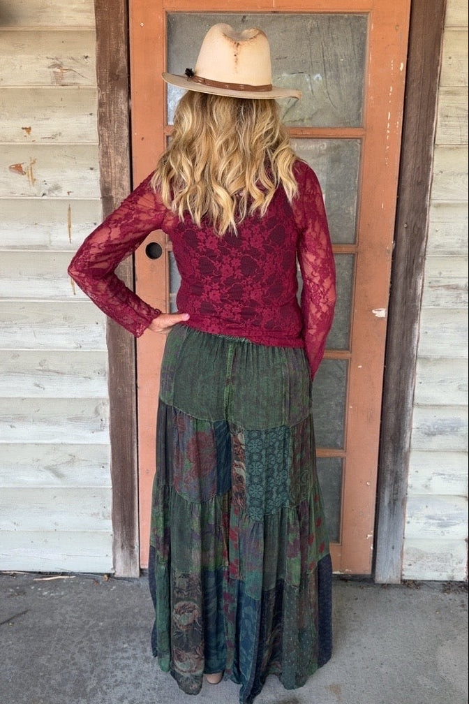 Patchwork Meadow Basil Pants