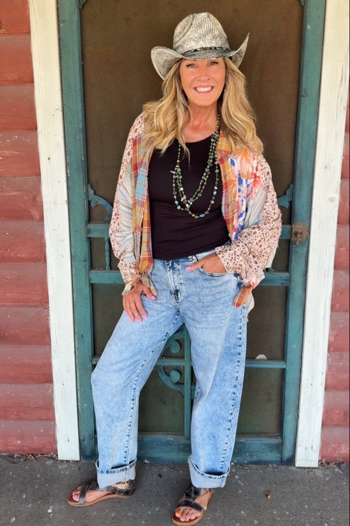 Sunset Harmony Blouse