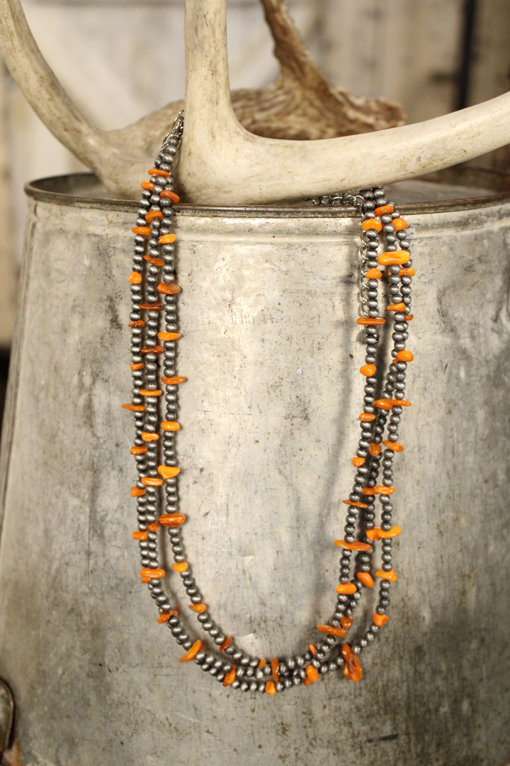 Canyon Clay Shell Necklace