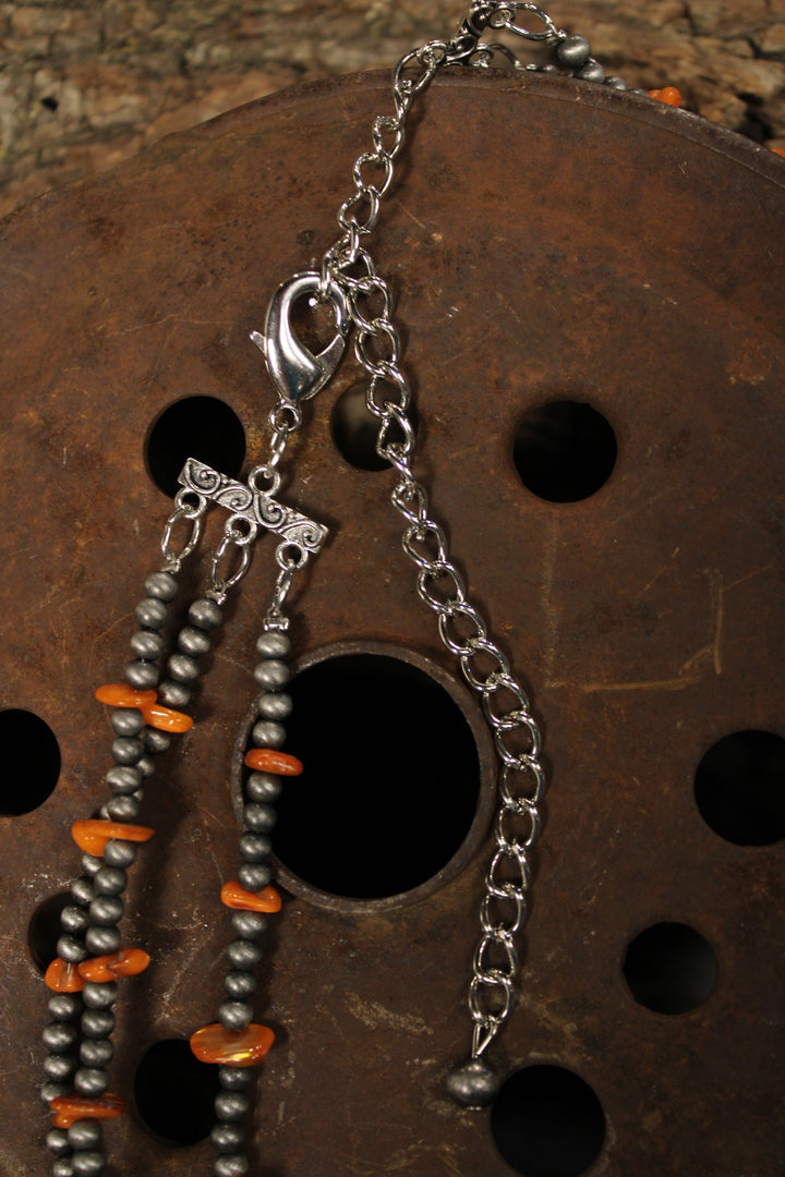 Canyon Clay Shell Necklace