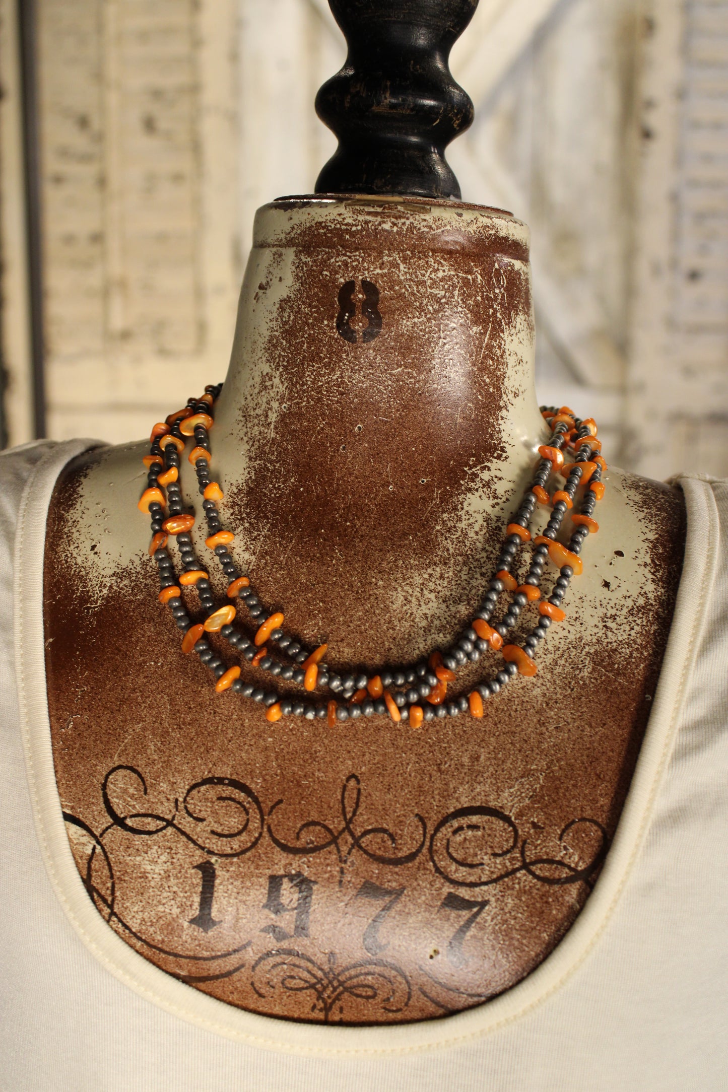 Canyon Clay Shell Necklace