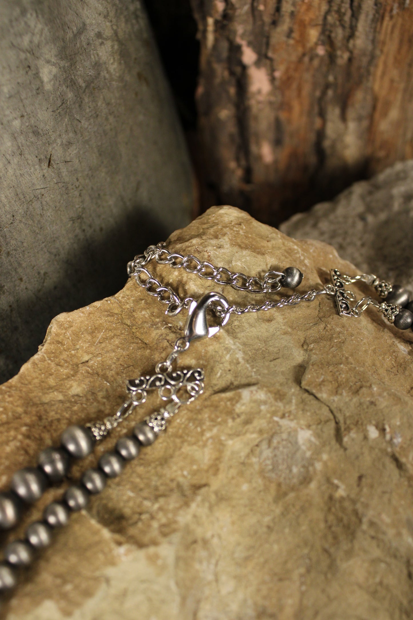 Blooming Squash Blossom Necklace
