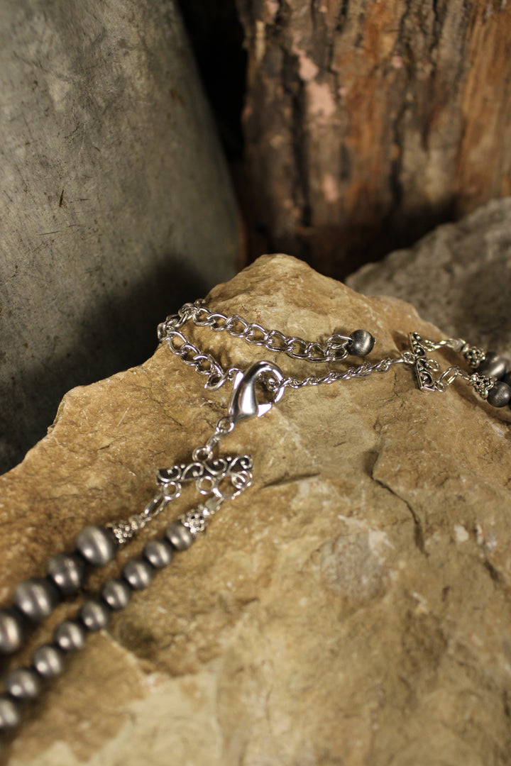 Blooming Squash Blossom Necklace