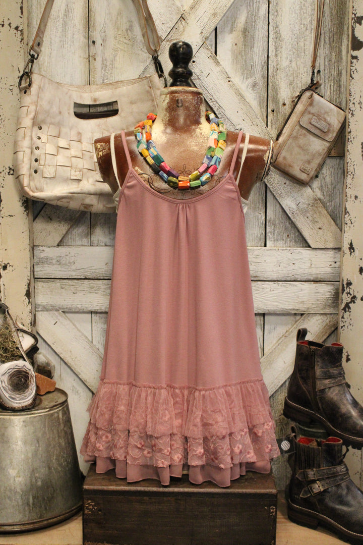 Layers of Lace Dusty Rose Extender