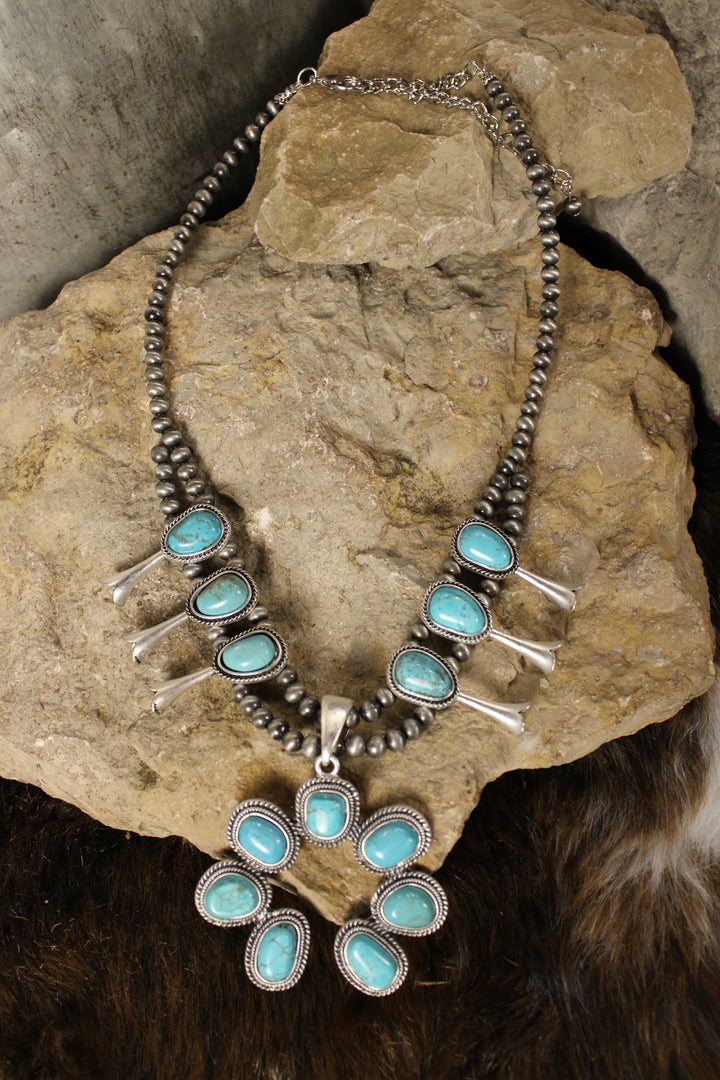 Valley Queen Crescent Necklace