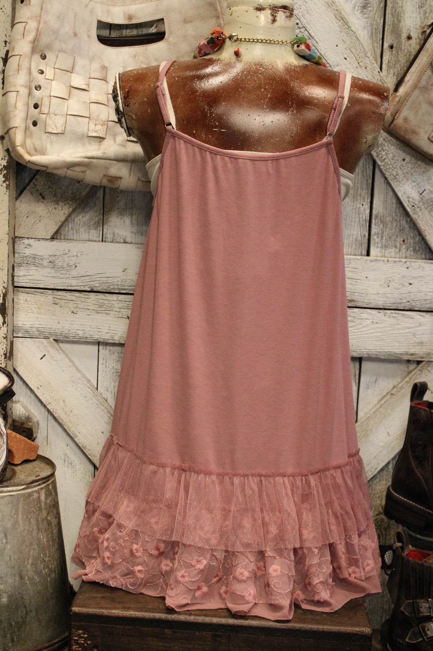 Layers of Lace Dusty Rose Extender