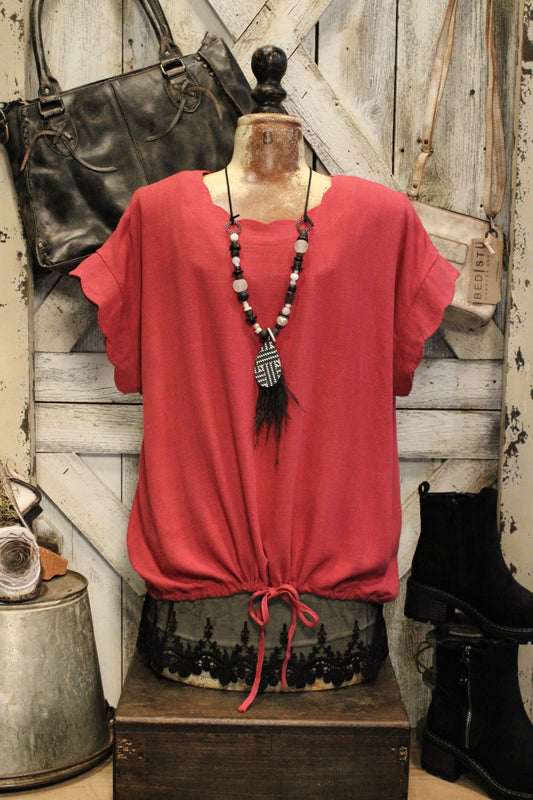 Berry Breeze Blouse