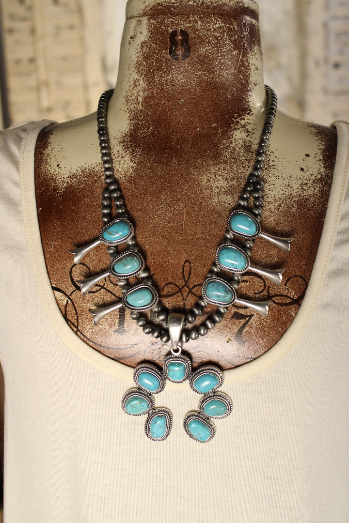 Valley Queen Crescent Necklace